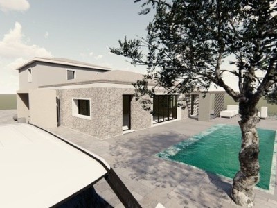 Terrain avec permis de construire - MONTAUROUX - 2502 m2 - VENDU