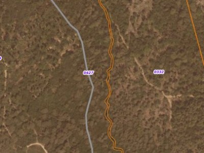 TERRAIN EN ZONE NATURELLE 5 HECTARES ENVIRON A VENDRE - TOURRETTES - 48072 m2 - 60000€