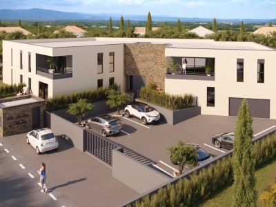 APPARTEMENT T3 NEUF A VENDRE - FREJUS LA TOUR DE MARE - 64.05 m2 - 372000€