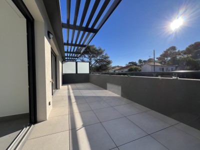 T2 NEUF DANS RESIDENCE DE STANDING A VENDRE - ST RAPHAEL LES PLAINES - 58.7 m2 - 382 000 &euro;