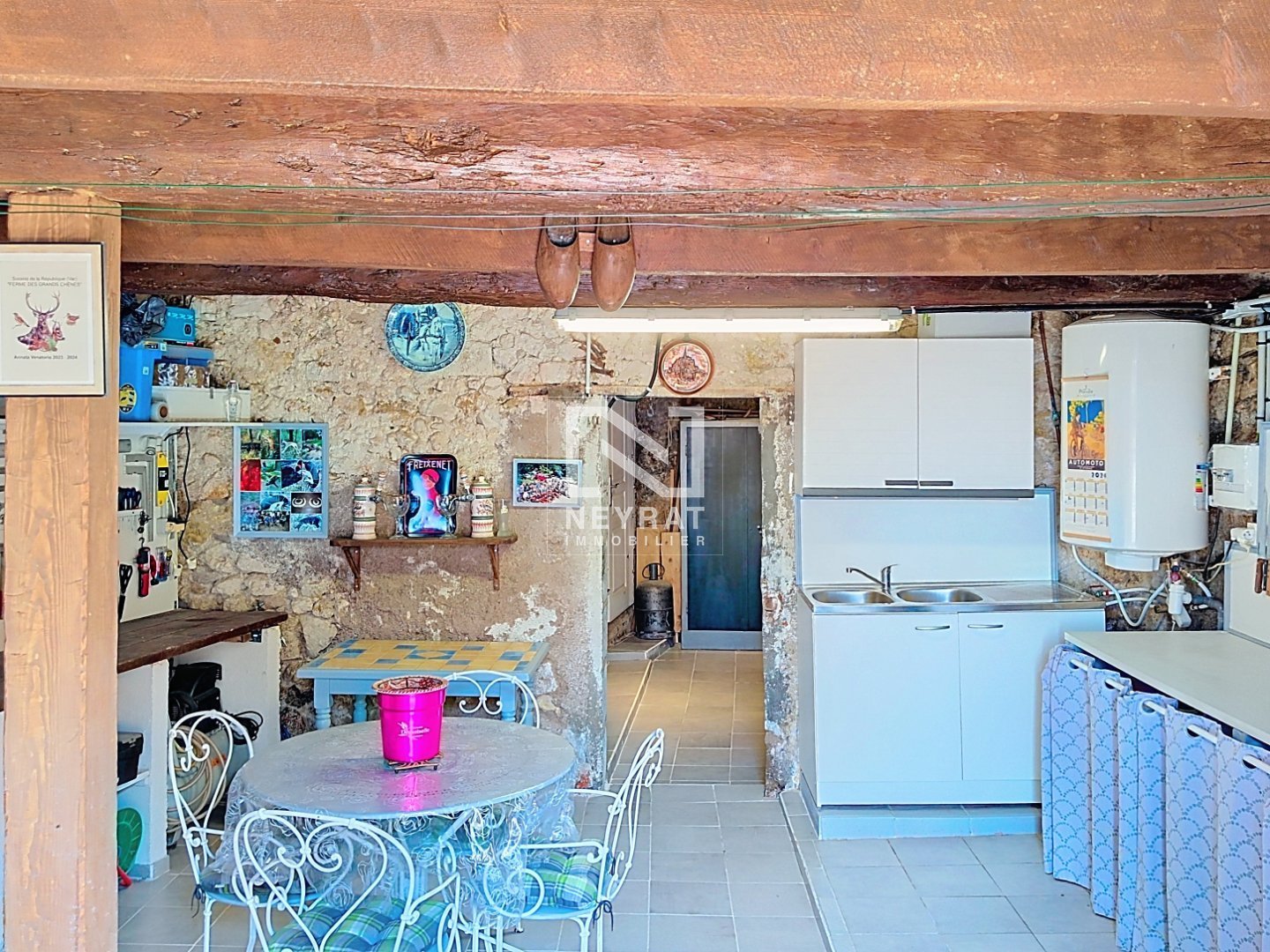 APPARTEMENT 38m² / CAVE 43m² /  VILLAGE CALLIAN A VENDRE - CALLIAN - 38 m2 - 156 500 &euro;