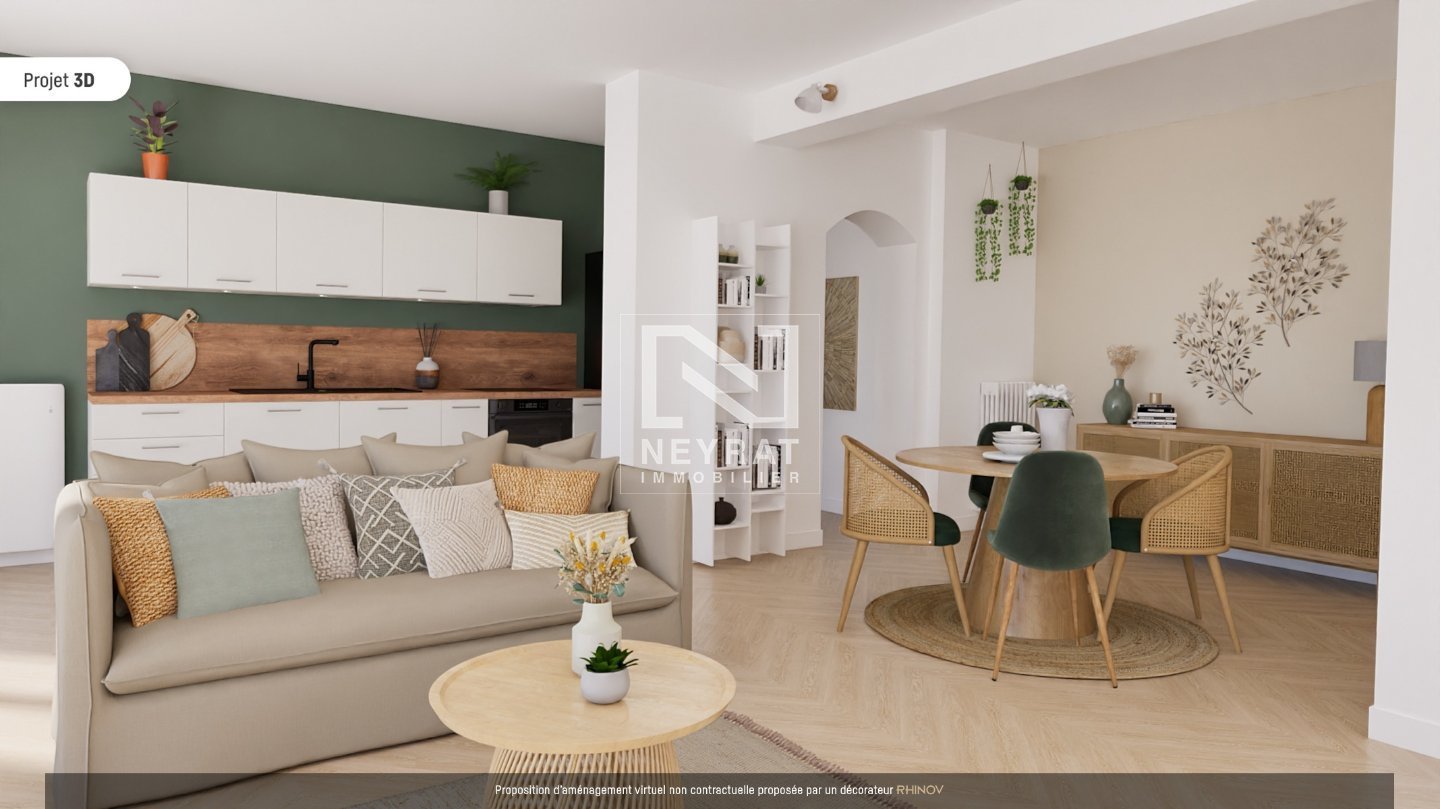 APPARTEMENT / TERRASSE /CAVE