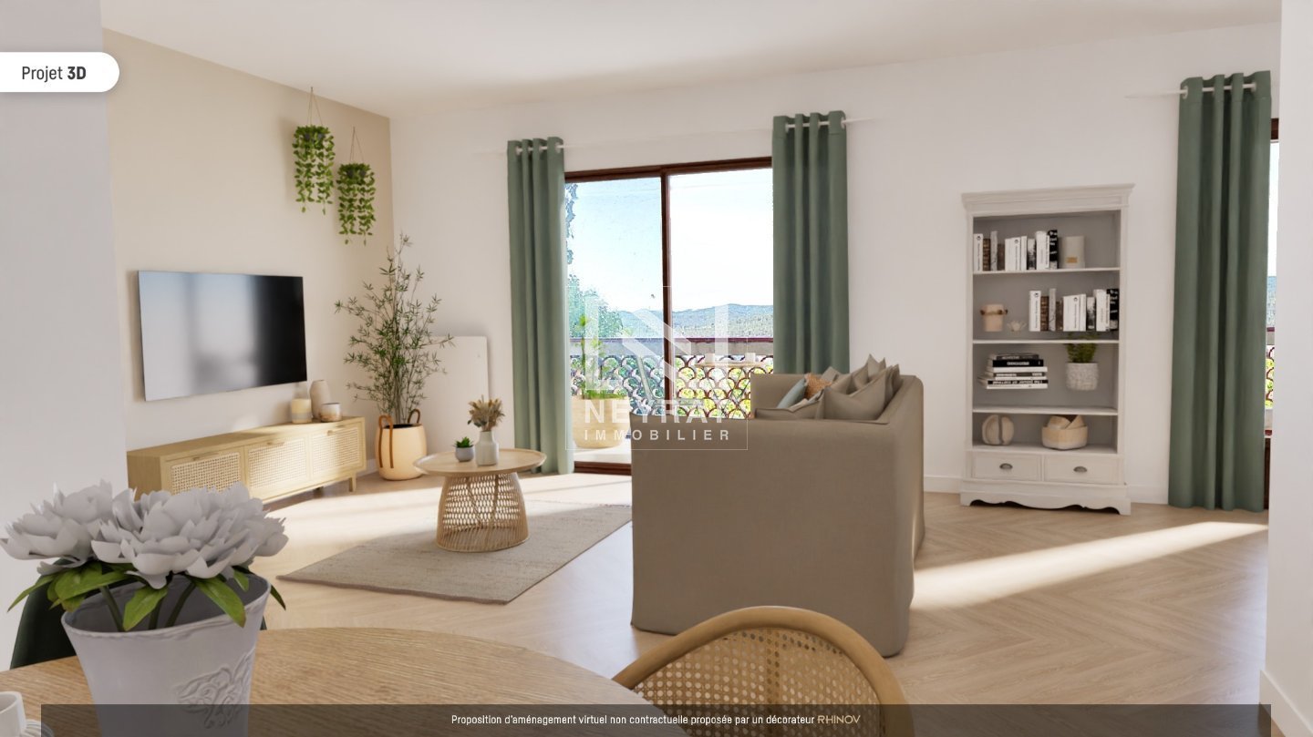 APPARTEMENT / TERRASSE /CAVE