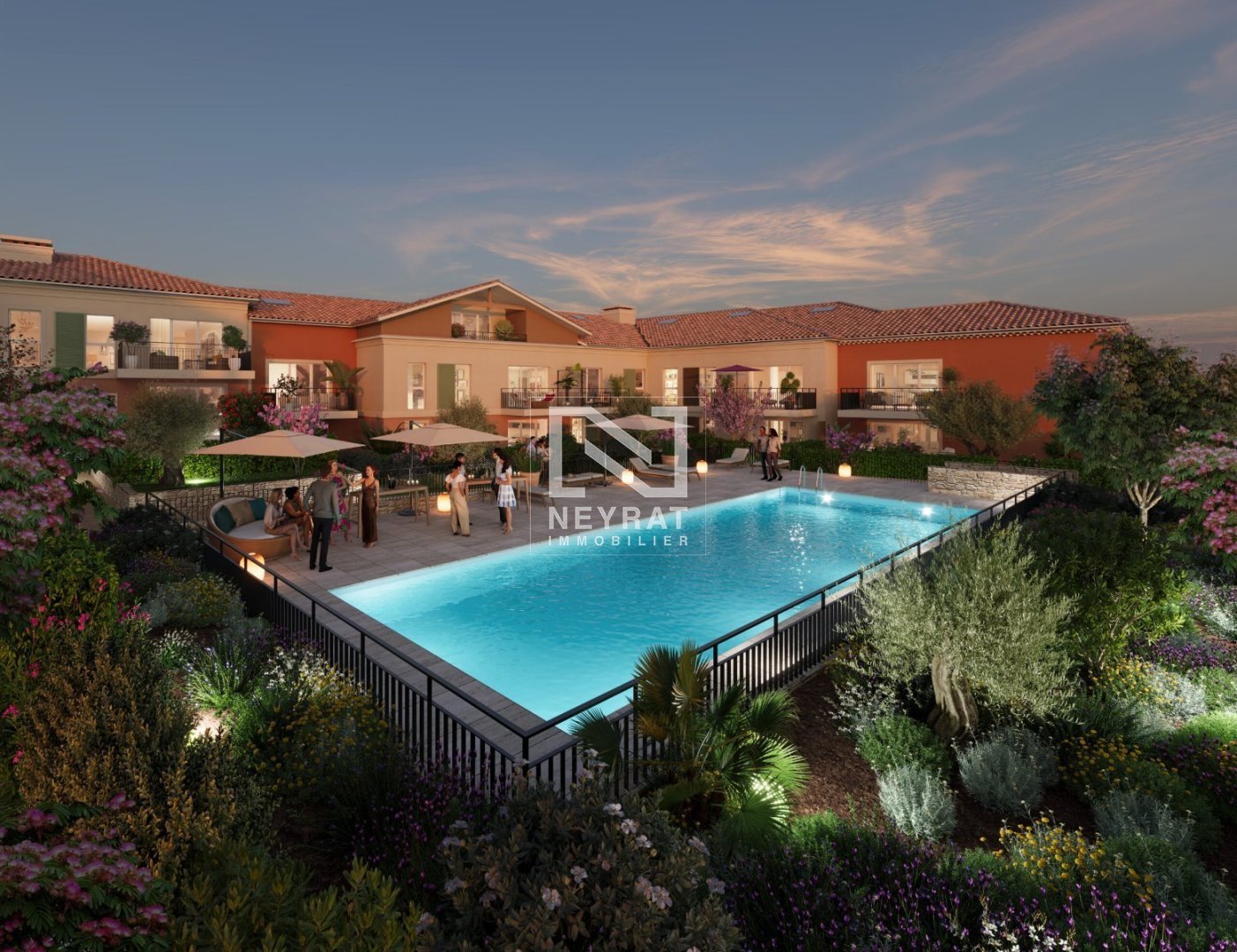 APPARTEMENT T4 NEUF A VENDRE - COGOLIN - 90.59 m2 - 296 000 &euro;